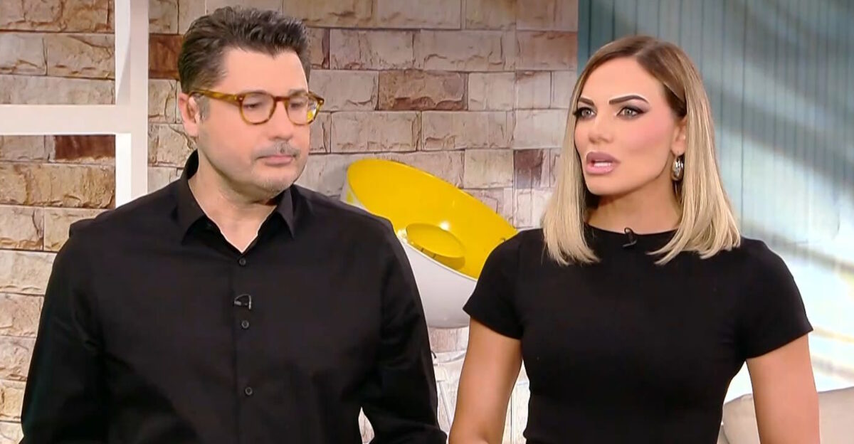 Λάμπρος Κωνσταντάρας και Ιωάννα Μαλέσκου