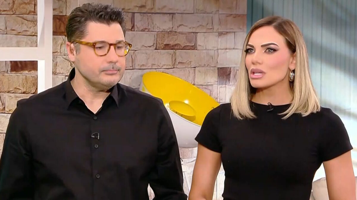 Λάμπρος Κωνσταντάρας και Ιωάννα Μαλέσκου