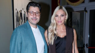 Λάμπρος Κωνσταντάρας και Ιωάννα Μαλέσκου