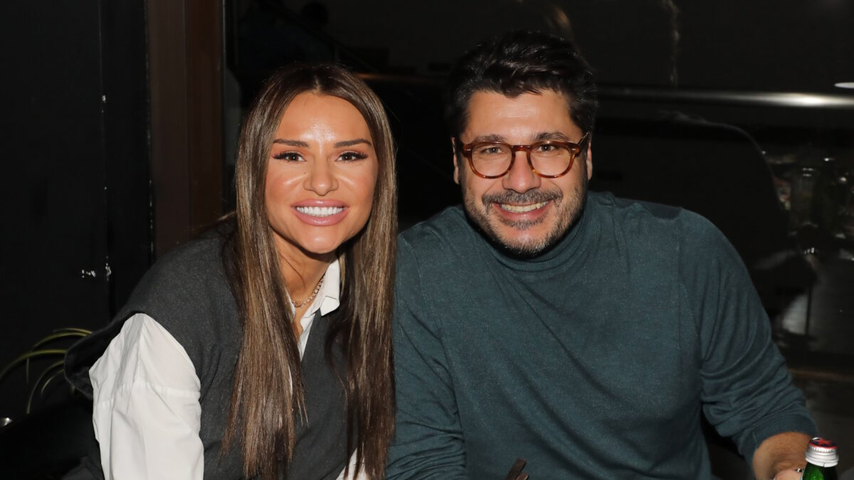 Ελένη Τσολάκη και Λάμπρος Κωνσταντάρας