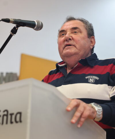 Ο αγροτοσυνδικαλιστής Κώστας Ανεστίδης