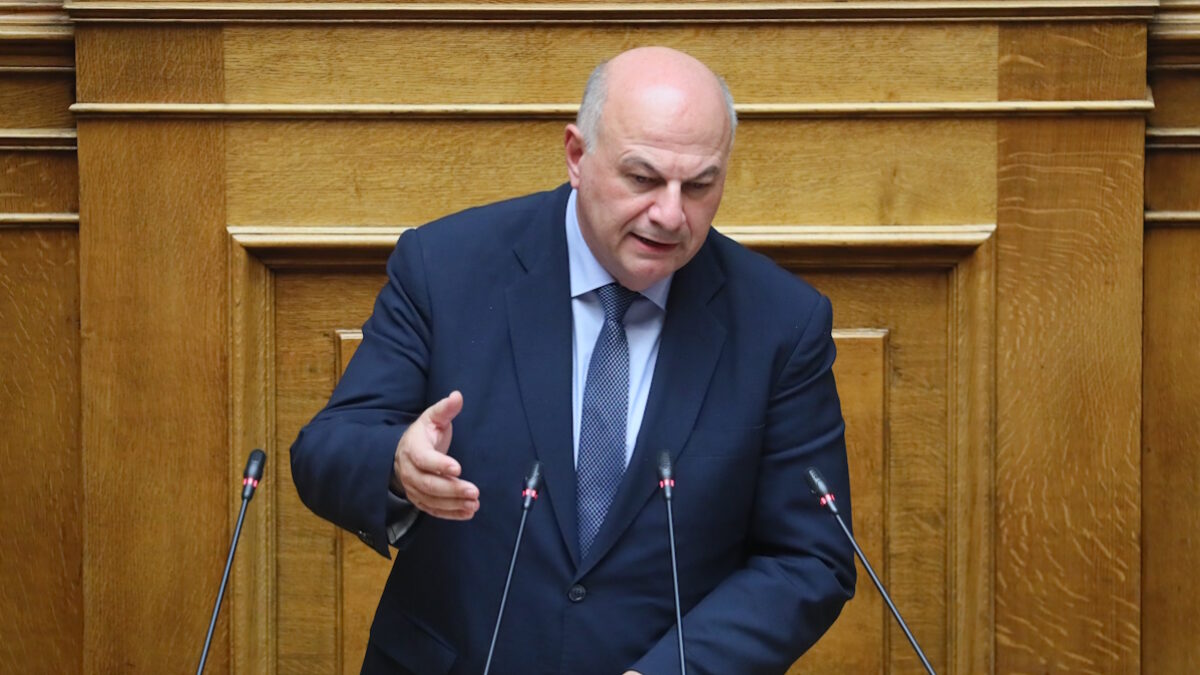 Ο υπουργός Αγροτικής Ανάπτυξης, Κώστας Τσιάρας