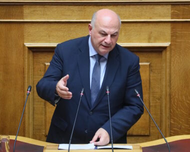 Ο υπουργός Αγροτικής Ανάπτυξης, Κώστας Τσιάρας