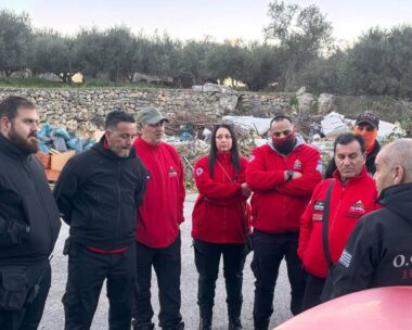 Τα μέλη της ΟΦΚΑΘ στις έρευνες για τον Αλέξη Τσικόπουλο