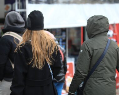 Άνθρωποι με μπουφάν