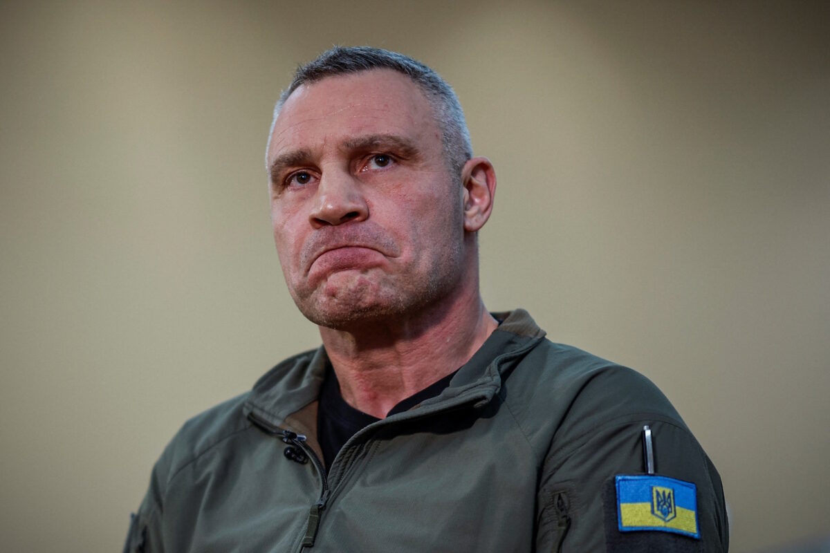 Ο δήμαρχος του Κιέβου Βιτάλι Κλίτσκο