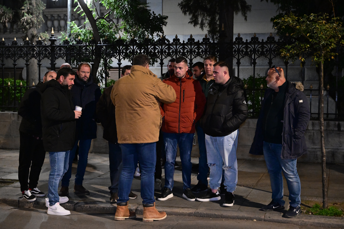 kyriakos-mitsotakis-agrotes22-13012026 Αγρότες μετά τη συνάντηση με τον πρωθυπουργό στο Μέγαρο Μαξίμου / EUROKINISSI / Φωτογραφία Τατιάνα Μπόλαρη