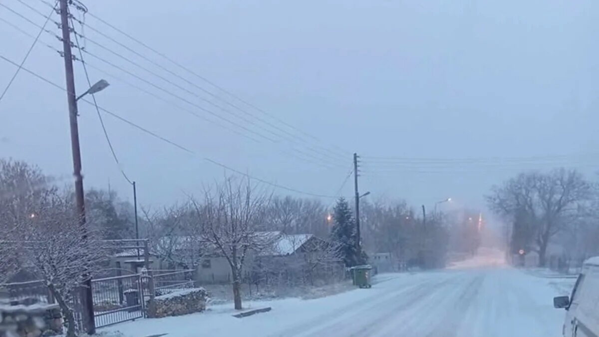 Χιόνια στον Λαγκαδά