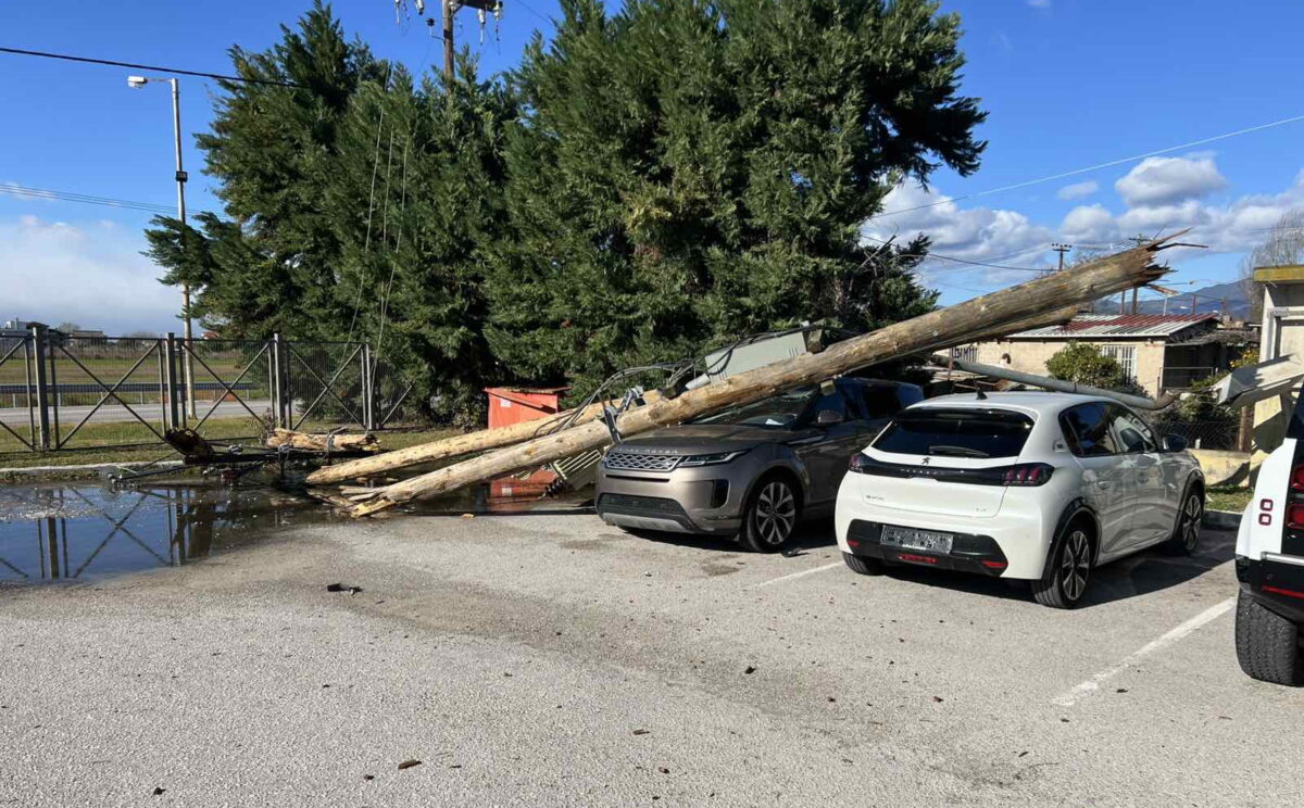 Ισχυροί άνεμοι στη Λαμία