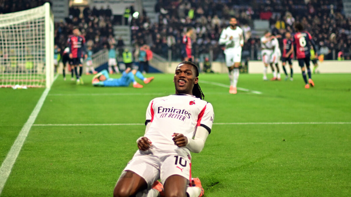 Ο Λεάο πανηγυρίζει για τη Μίλαν