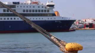 Στιγμιότυπο από το λιμάνι του Πειραιά