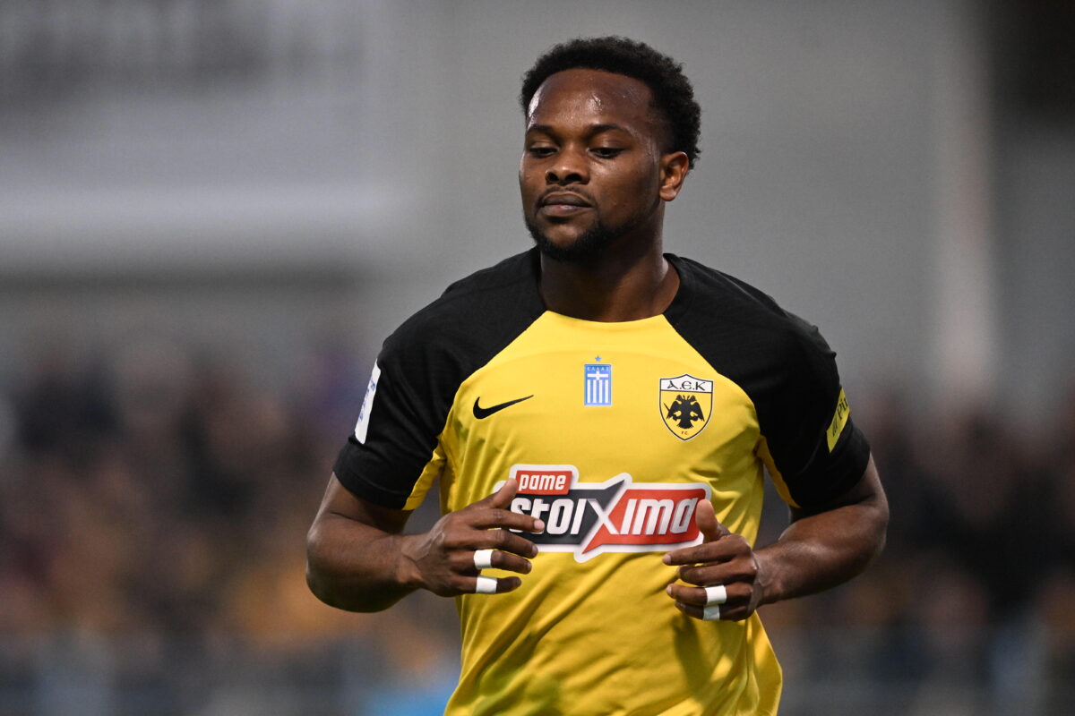 Ο Λιβάι Γκαρσία με τη φανέλα της ΑΕΚ