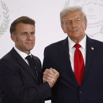 Εμανουέλ Μακρόν, Ντόναλντ Τραμπ