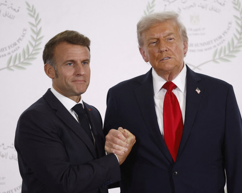 Εμανουέλ Μακρόν, Ντόναλντ Τραμπ