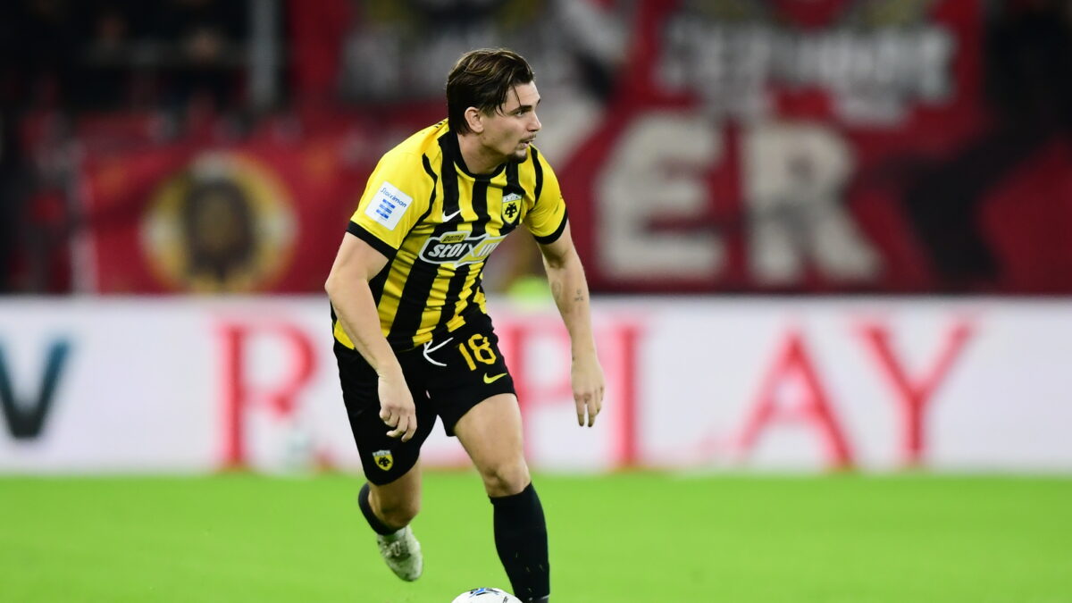 Ο Μαρίν σε αγώνα της ΑΕΚ (KLODIAN LATO