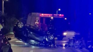 Τροχαίο στο Μαρκόπουλο