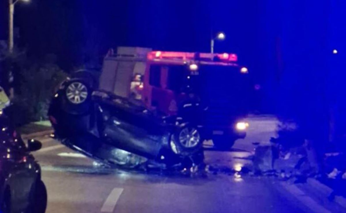 Τροχαίο στο Μαρκόπουλο