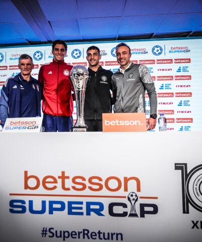 Οι προπονητές και οι αρχηγοί στη συνέντευξη Τύπου του Ολυμπιακός - ΟΦΗ (ΓΙΩΡΓΟΣ ΜΑΤΘΑΙΟΣ