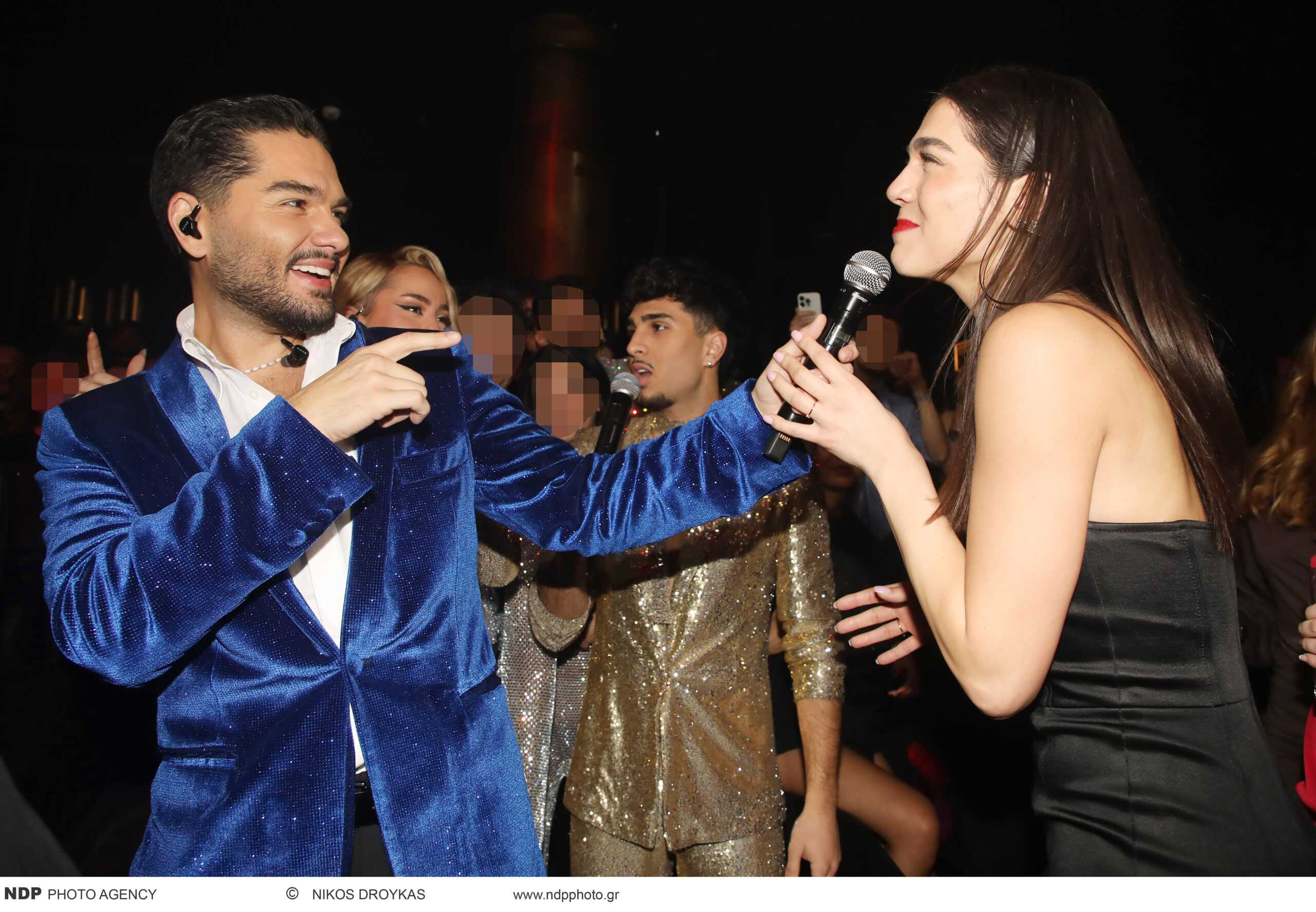 Μελίνα Νικολαΐδη και Χρήστος Μάστορας σε «πειράγματα» στην πίστα νυχτερινού κέντρου της Αθήνας 4 melina ndp