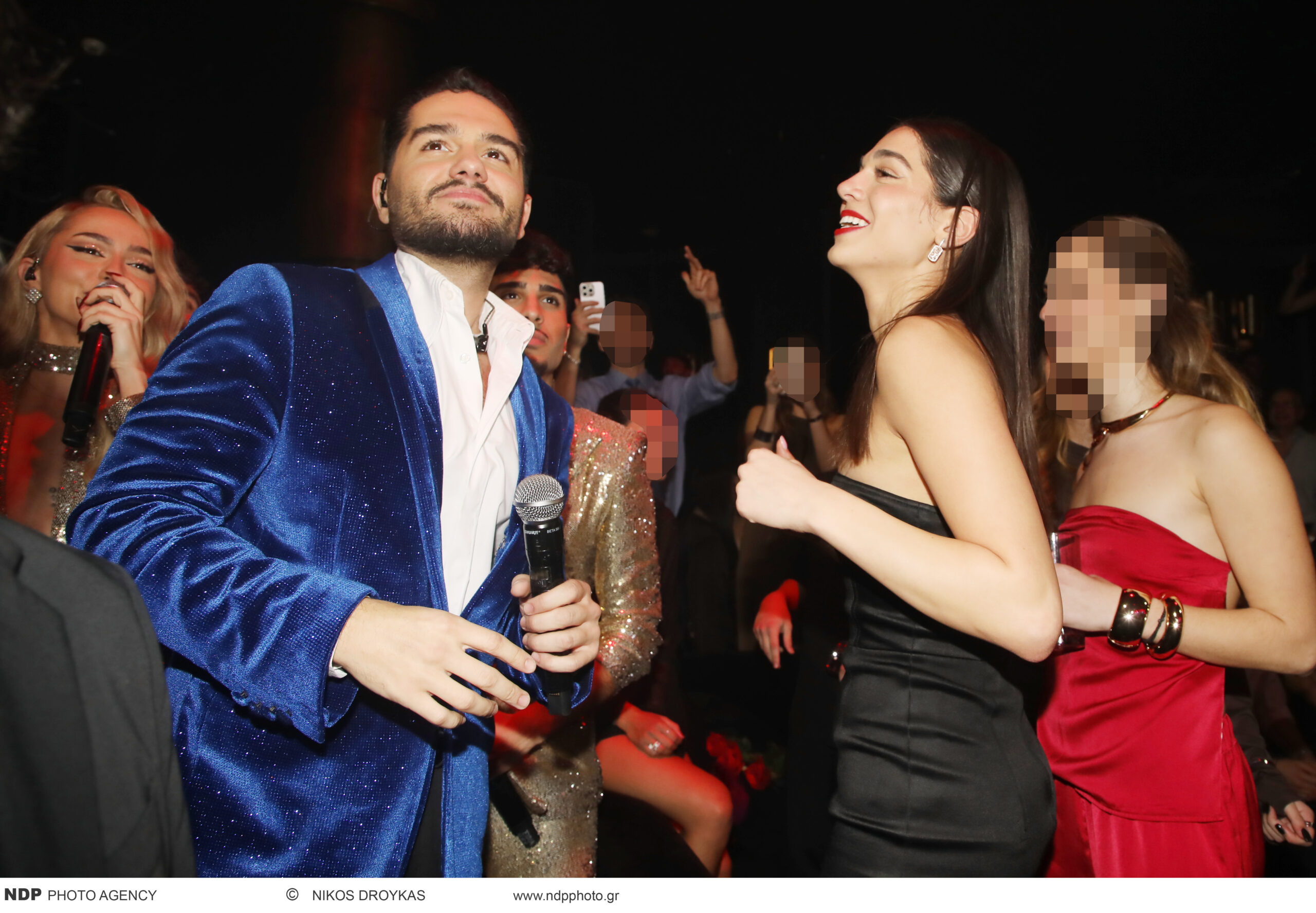 Μελίνα Νικολαΐδη και Χρήστος Μάστορας σε «πειράγματα» στην πίστα νυχτερινού κέντρου της Αθήνας 3 melina ndp