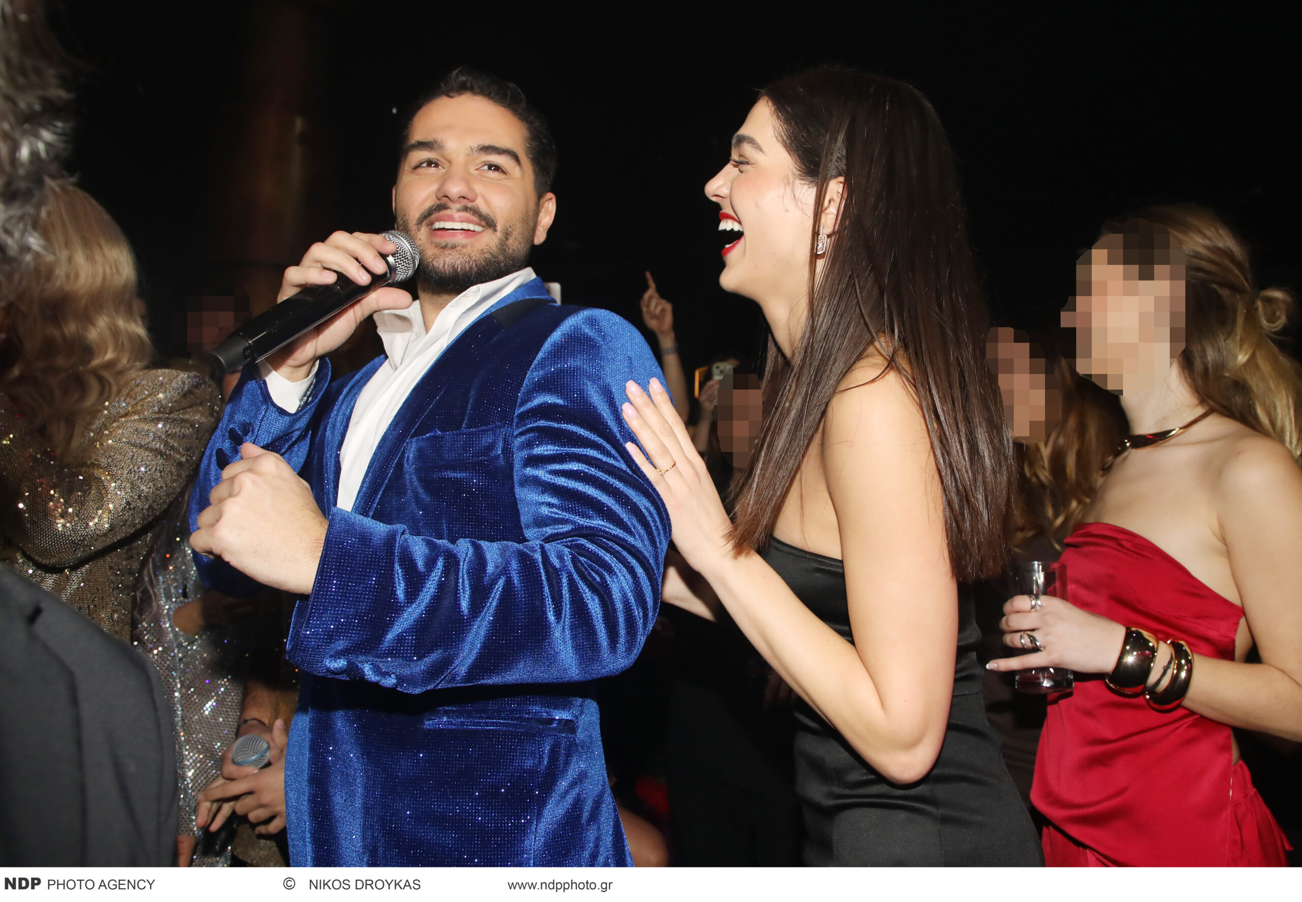 Μελίνα Νικολαΐδη και Χρήστος Μάστορας σε «πειράγματα» στην πίστα νυχτερινού κέντρου της Αθήνας 2 melina ndp