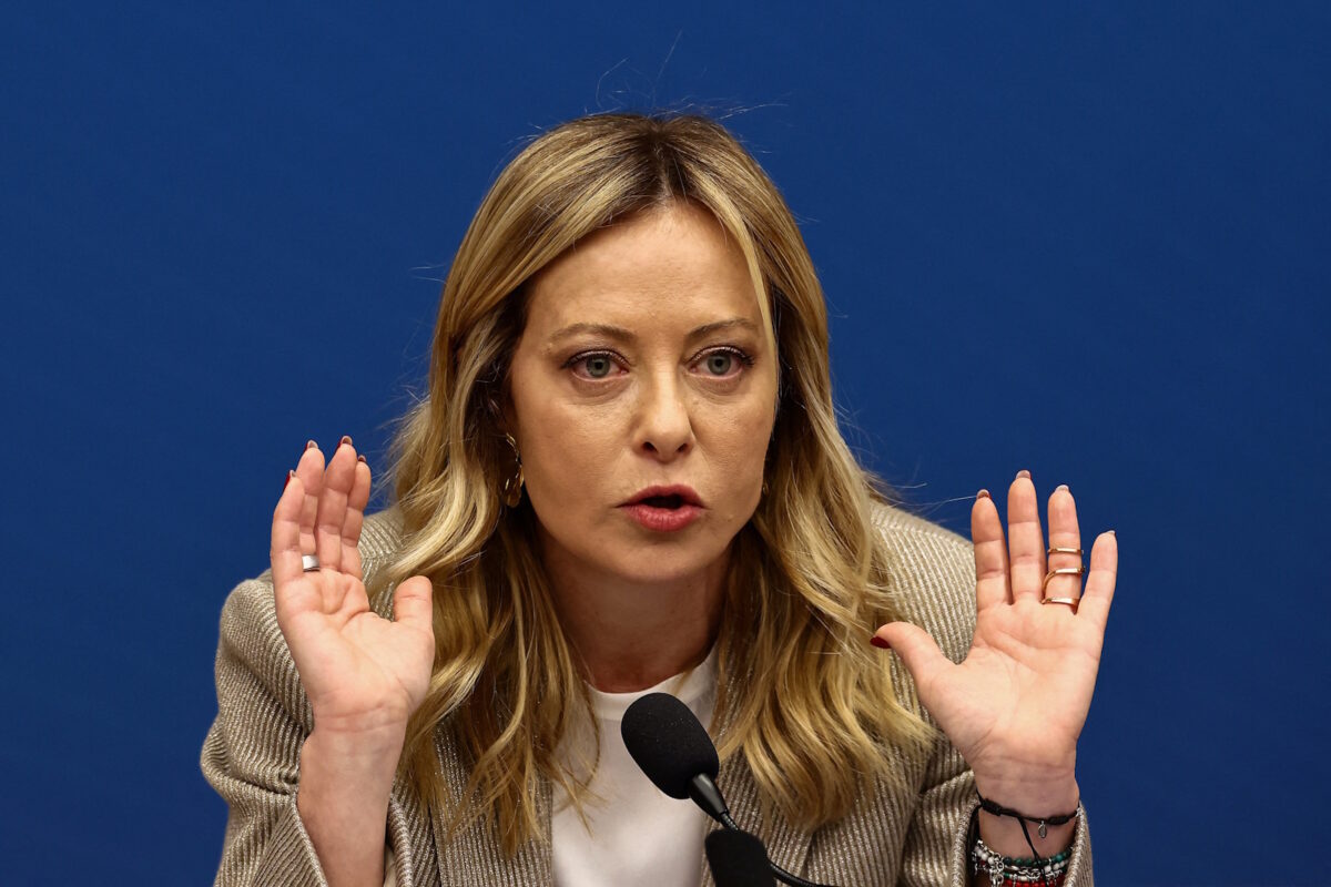 Η Τζόρτζια Μελόνι