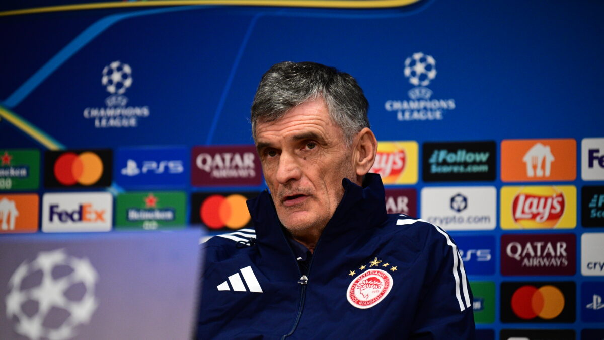 Ο Μεντιλίμπαρ στη συνέντευξη Τύπου