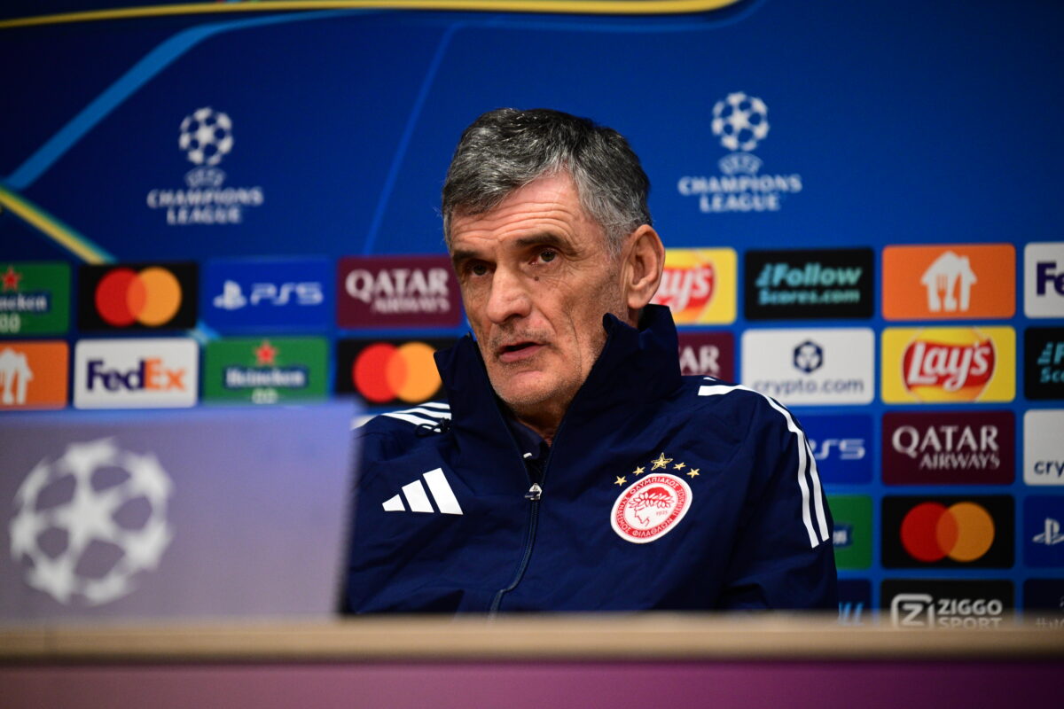 Ο Μεντιλίμπαρ στη συνέντευξη Τύπου