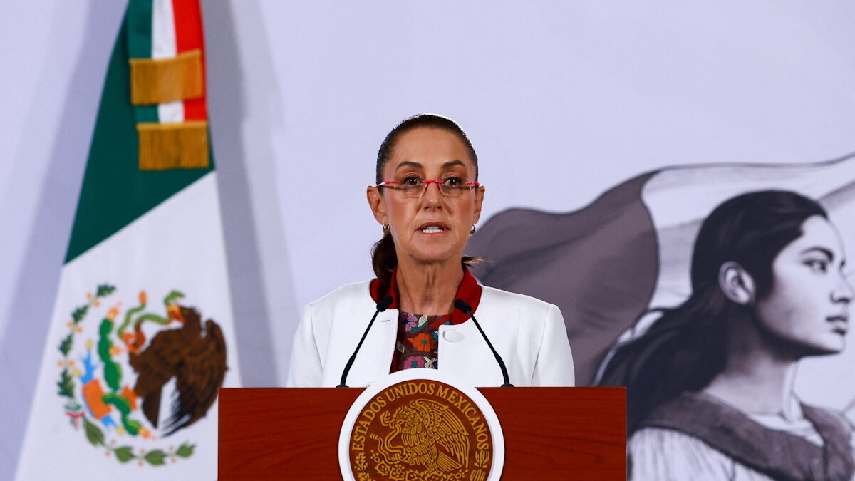 Η πρόεδρο της Μεξικού Κλαούντια Σέινμπαουμ