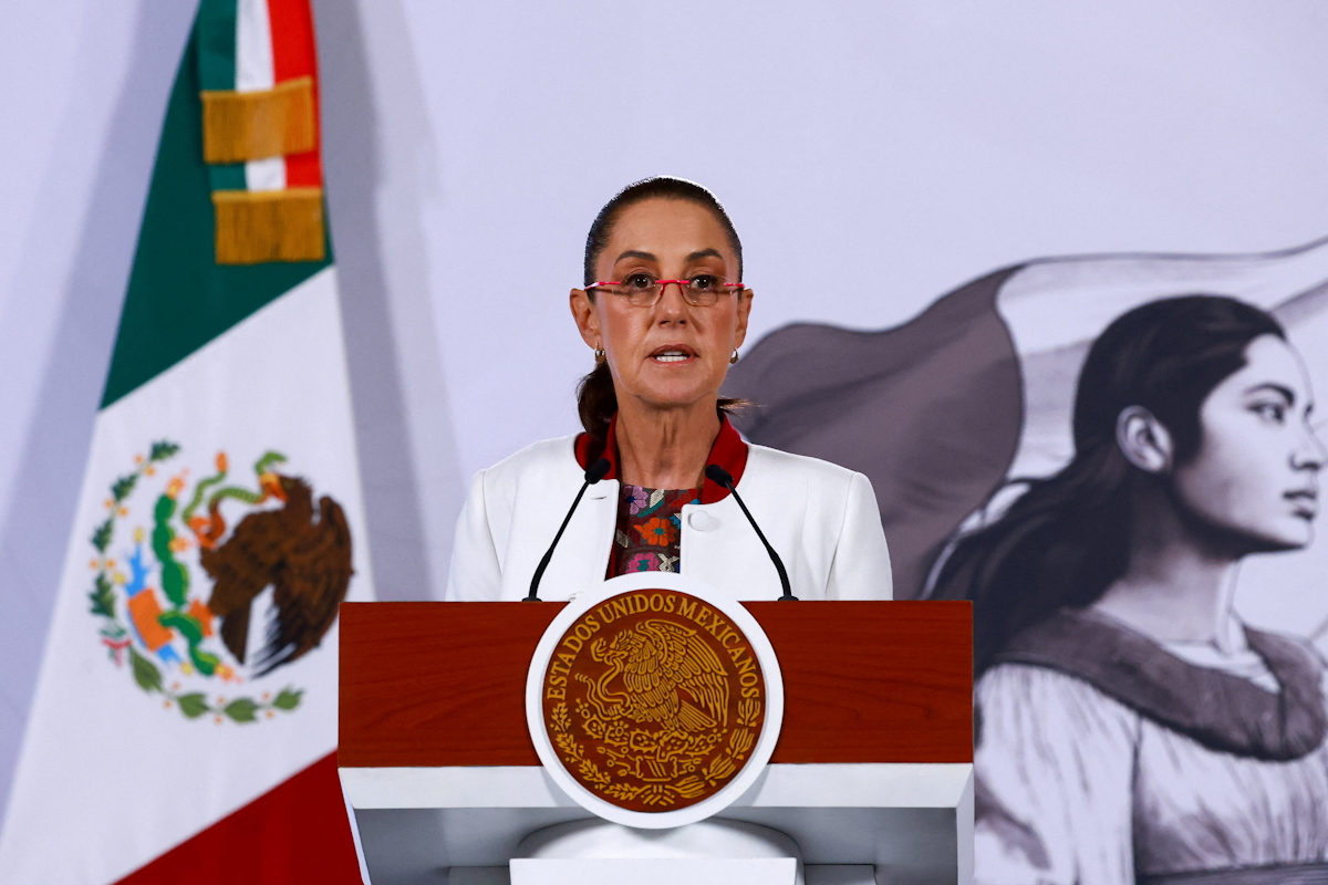 Η πρόεδρο της Μεξικού Κλαούντια Σέινμπαουμ