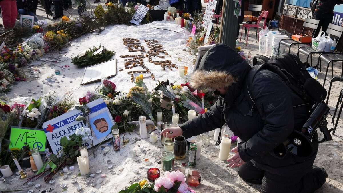 Το σημείο της δολοφονίας στη Μινεσότα