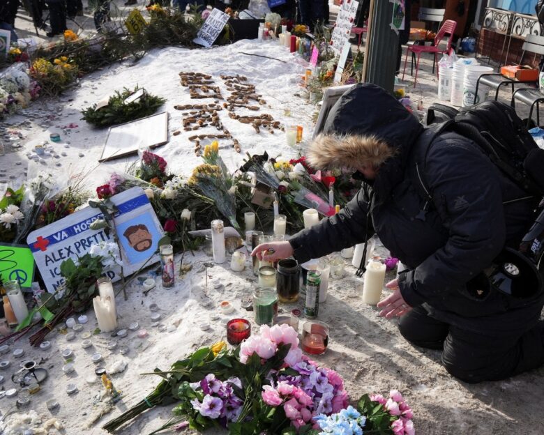 Το σημείο της δολοφονίας στη Μινεσότα