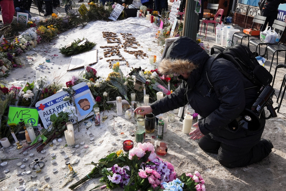 Το σημείο της δολοφονίας στη Μινεσότα