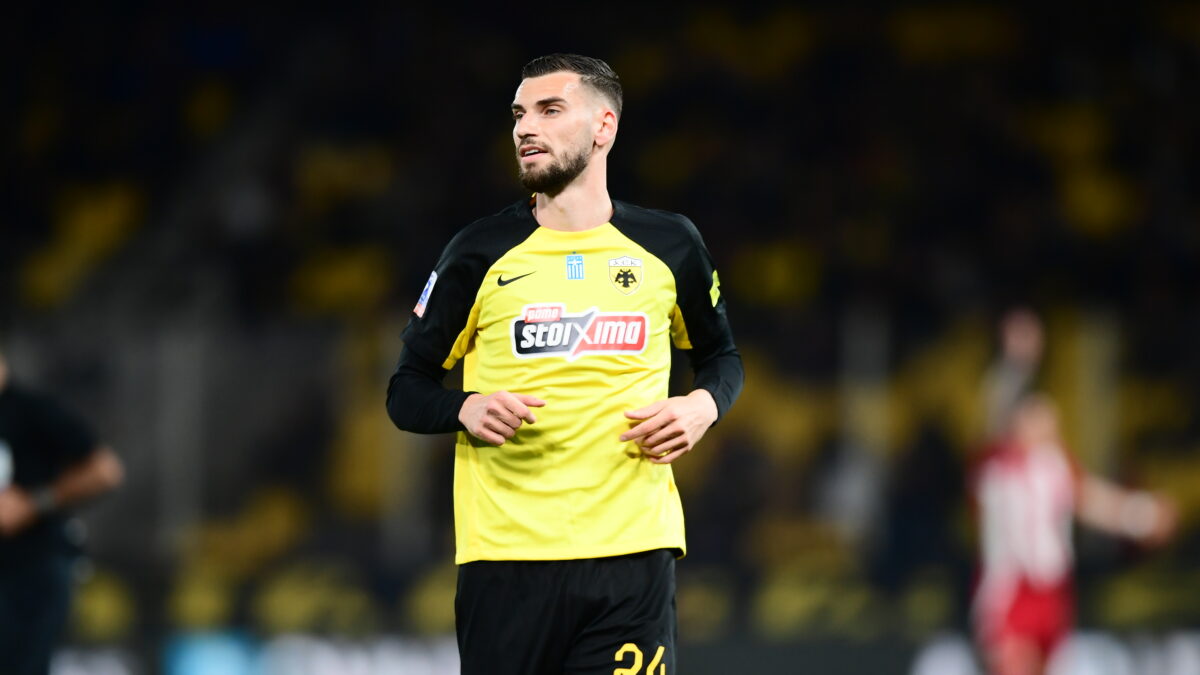 Ο Μήτογλου σε αγώνα της ΑΕΚ (KLODIAN LATO