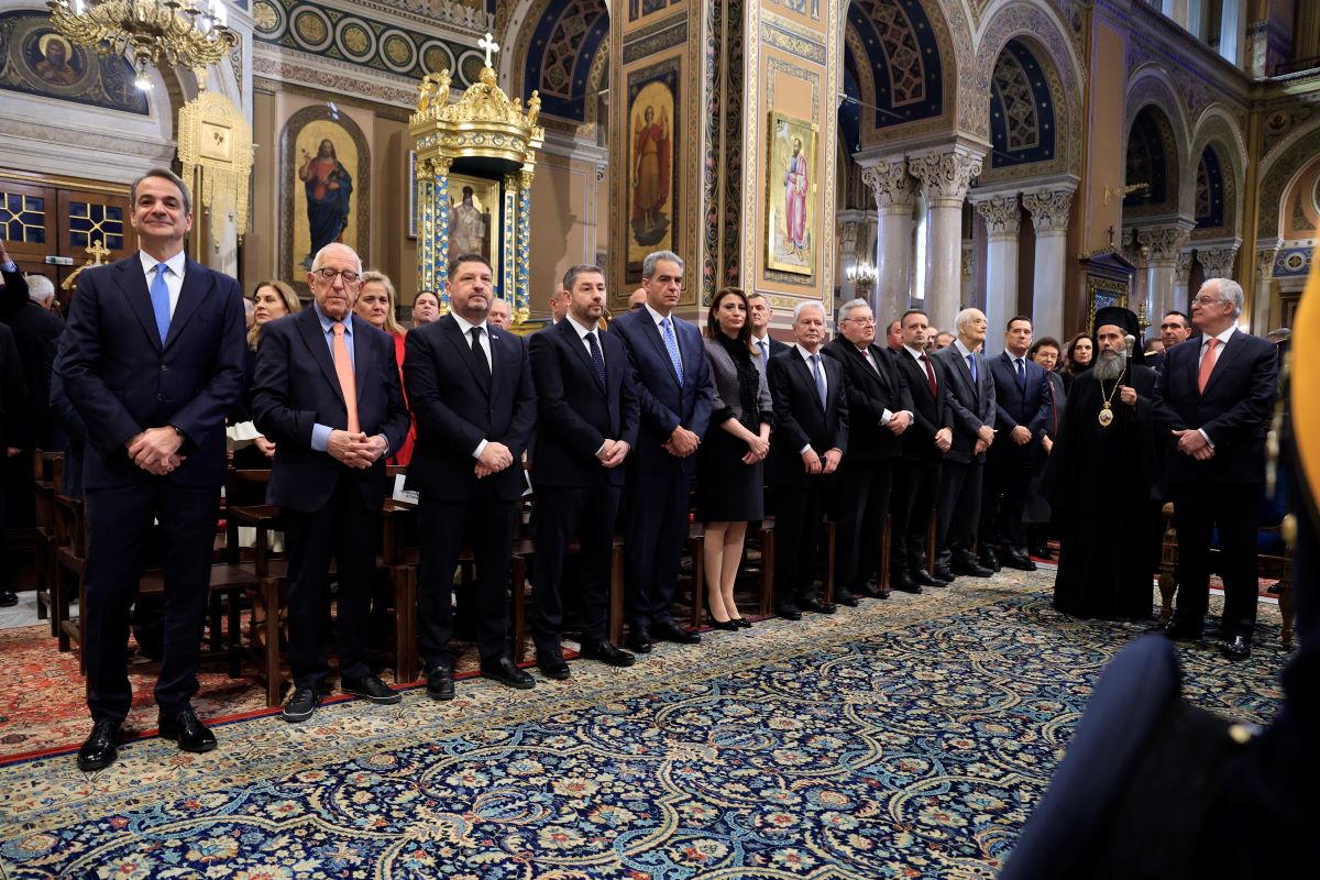 Δοξολογία στη Μητρόπολη για τη νέα χρονιά