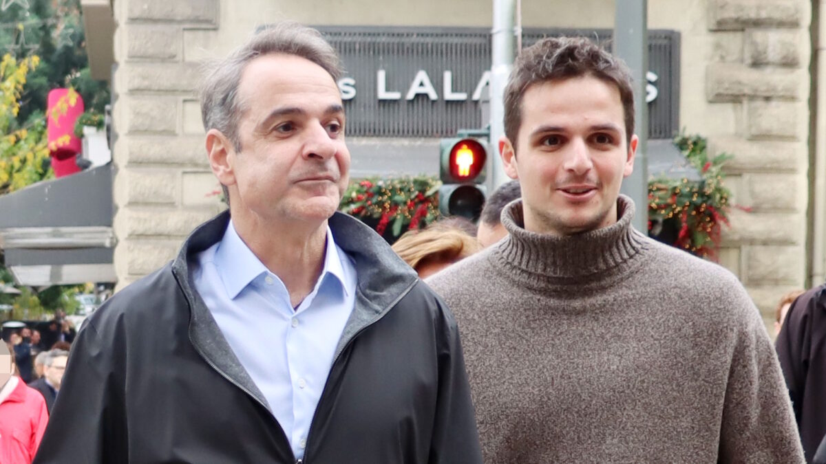 Κυριάκος Μητσοτάκης και Κωνσταντίνος Μητσοτάκης