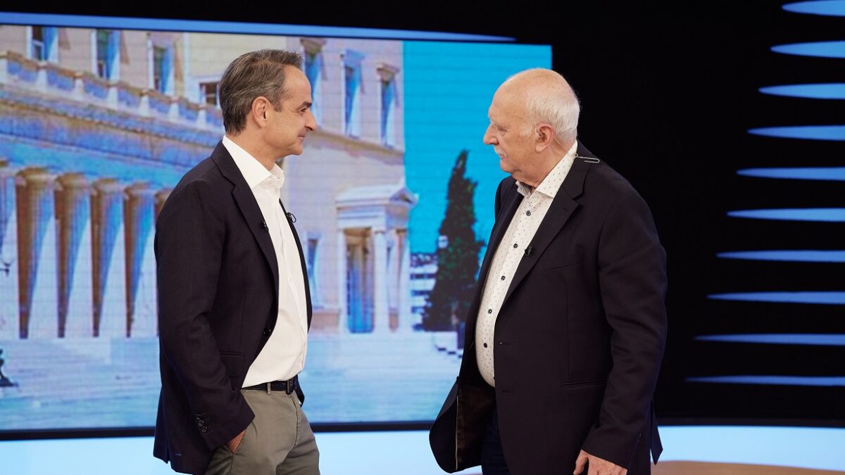 Κυριάκος Μητσοτάκης και Γιώργος Παπαδάκης