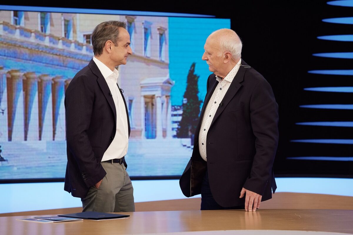 Κυριάκος Μητσοτάκης και Γιώργος Παπαδάκης