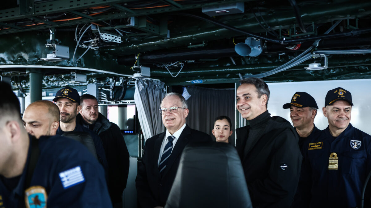 Κωνσταντίνος Τασούλας και Κυριάκος Μητσοτάκης