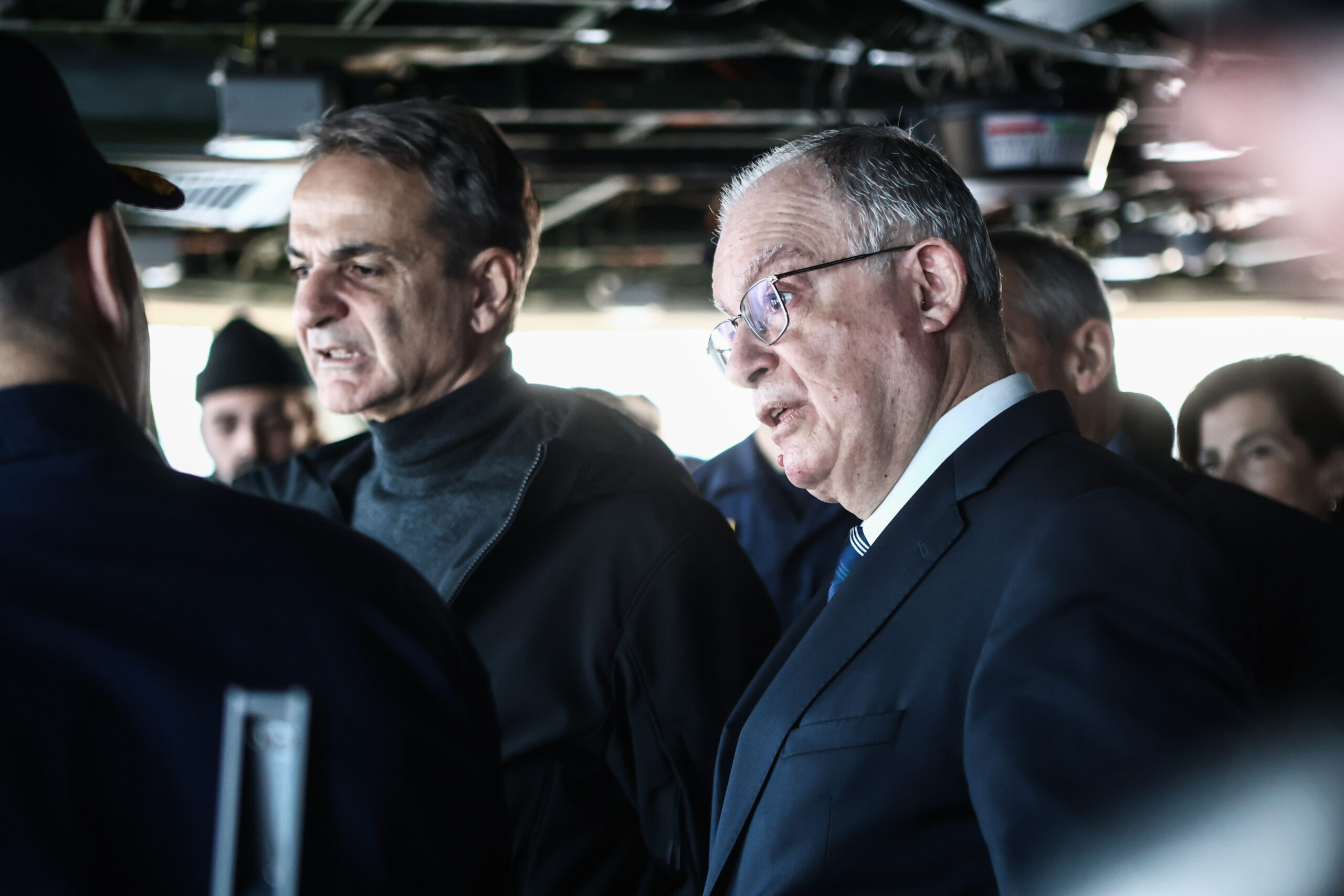 Υποδοχή της πρώτης ελληνικής, υπερσύγχρονης φρεγάτας Belharra "Κίμων", Πέμπτη 15 Ιανουαρίου 2026. (POOL