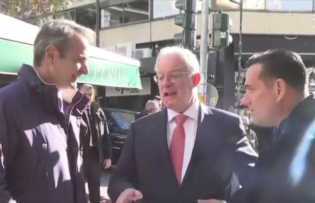 Κυριάκος Μητσοτάκης, Κωνσταντίνος Τασούλας και Άδωνις Γεωργιάδης