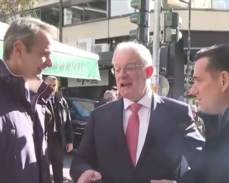 Κυριάκος Μητσοτάκης, Κωνσταντίνος Τασούλας και Άδωνις Γεωργιάδης