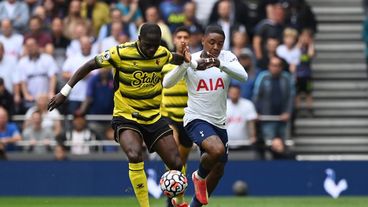 Ο Μούσα Σισοκό σε ματς της Γουότφορντ με την Τότεναμ (ΦΩΤΟ  EPA