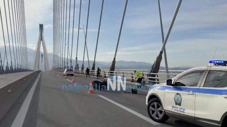 Από το τροχαίο στη Ναύπακτο