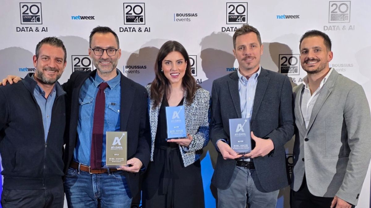 Τριπλή διάκριση για τη Νέα Οδό και την Κεντρική Οδό στα AI & Data Awards