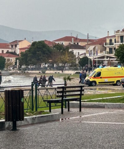 Νεκρός λιμενικός στην παραλία του Άστρους Κυνουρίας όταν παρασύρθηκε από τα κύματα