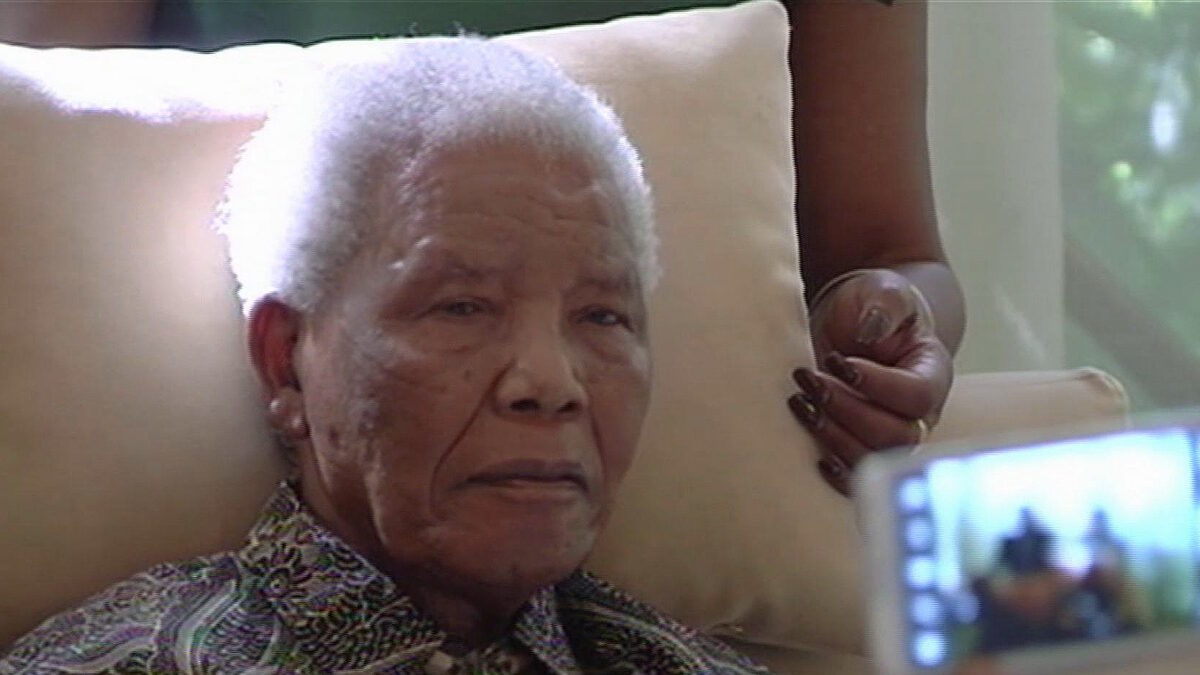 Ο Νέλσον Μαντέλα