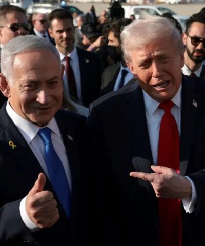 Ντόναλντ Τραμπ και Μπέντζαμιν Νετανιάχου