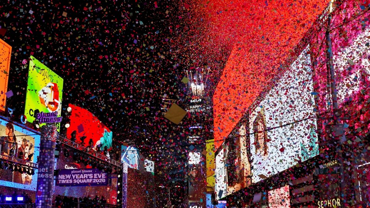 Πρωτοχρονιά στη Νέα Υόρκη