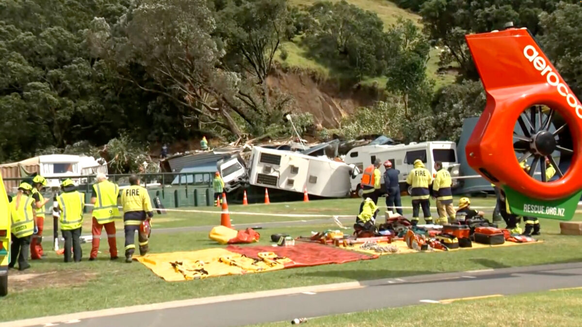Κατολίσθηση στη Νέα Ζηλανδία